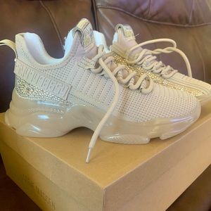 Steve Madden rhinestone sneakers